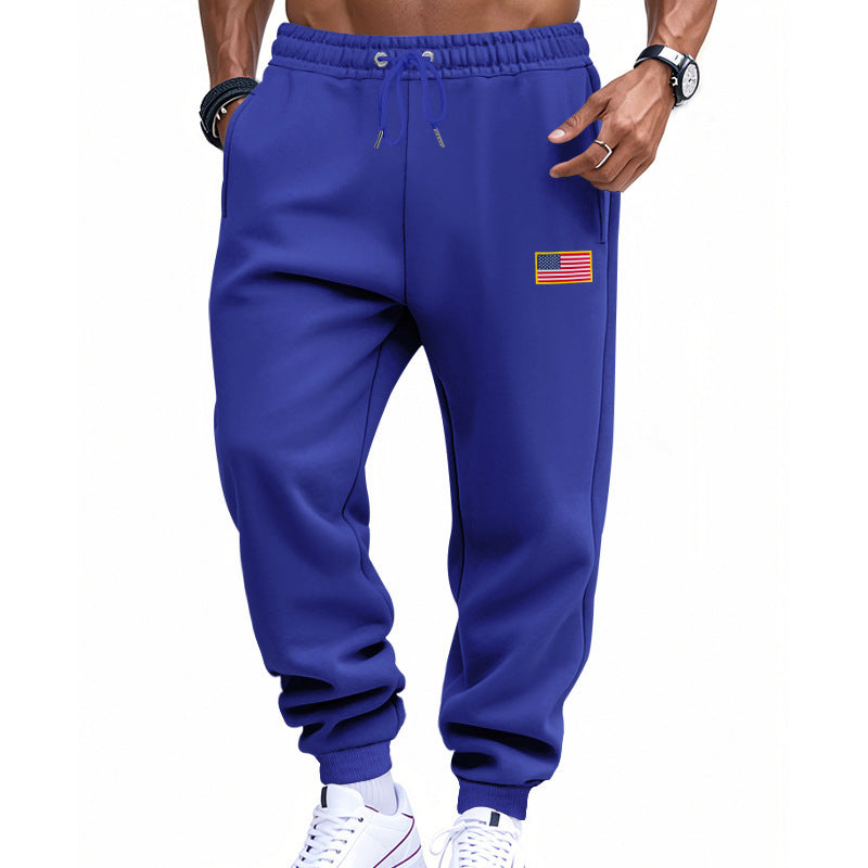 Herren lässige Sweatpants mit praktischen Taschen und elastischem Bund Drune