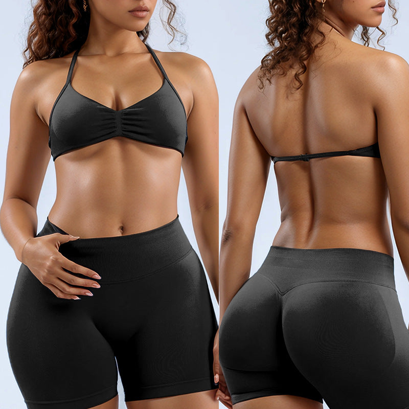 Damen Sportliches Bikini-Set mit hochelastischem Material und verstellbaren Trägern Drune