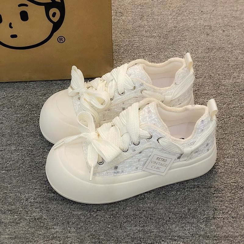 Damen Retro-Inspirierte Sneakers mit atmungsaktivem Obermaterial und modischem Design Drune