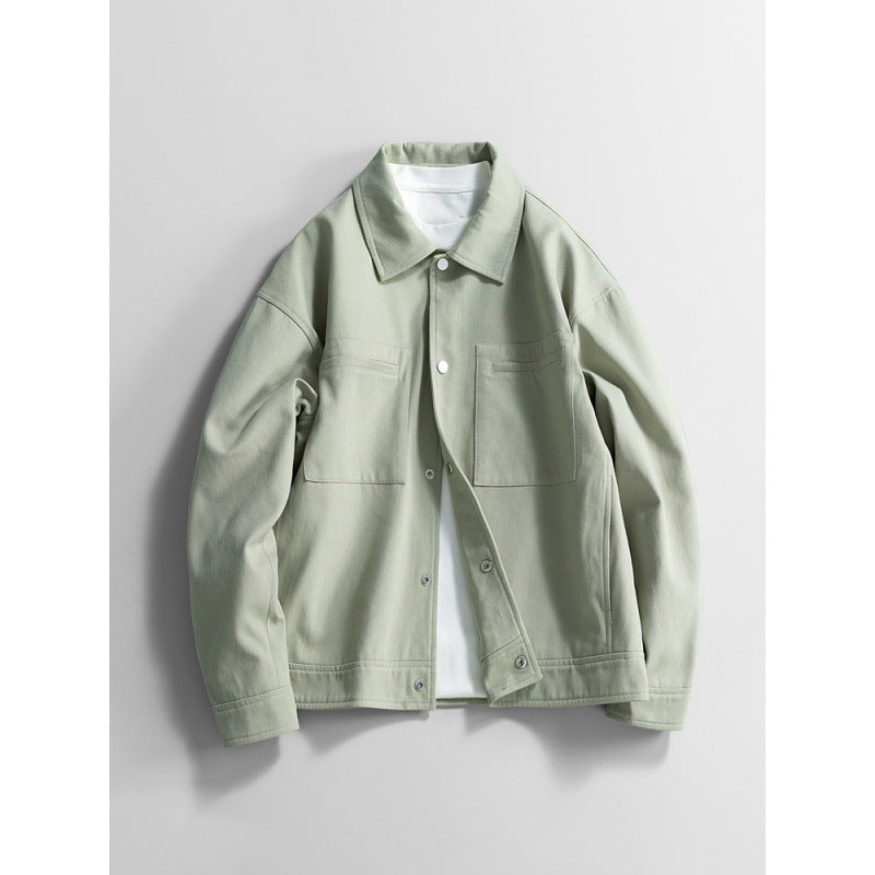 Herren Overshirt mit klassischen Brusttaschen Drune