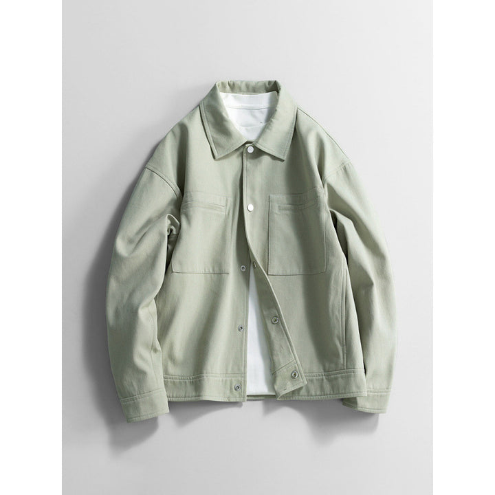 Herren Overshirt mit klassischen Brusttaschen Drune