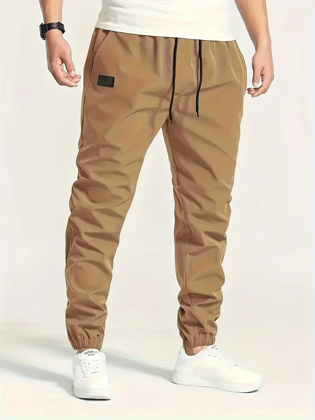 Herren Technische Jogginghose im Tapered‑Utility‑Stil mit elastischem Bund & Knöchelbündchen Drune