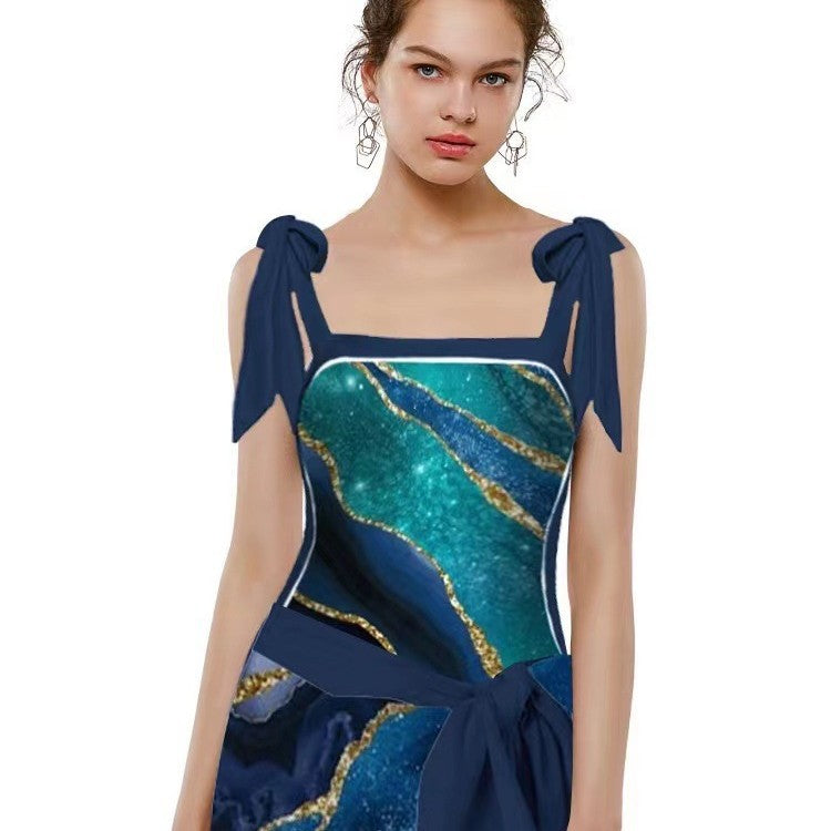 Damen Badeanzug mit elegantem Wickelrock Drune 1782104434