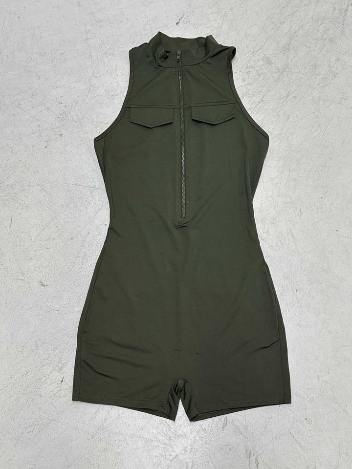 Damen Sportanzug mit Reißverschluss und Brusttaschen Drune