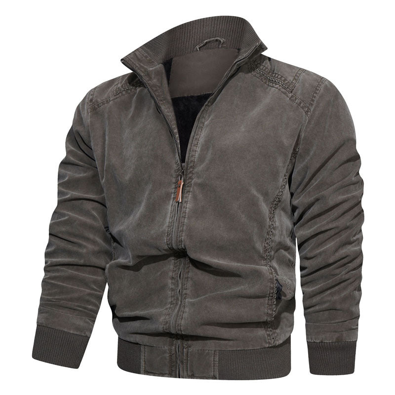 Herren Sportliche Bikerjacke Drune
