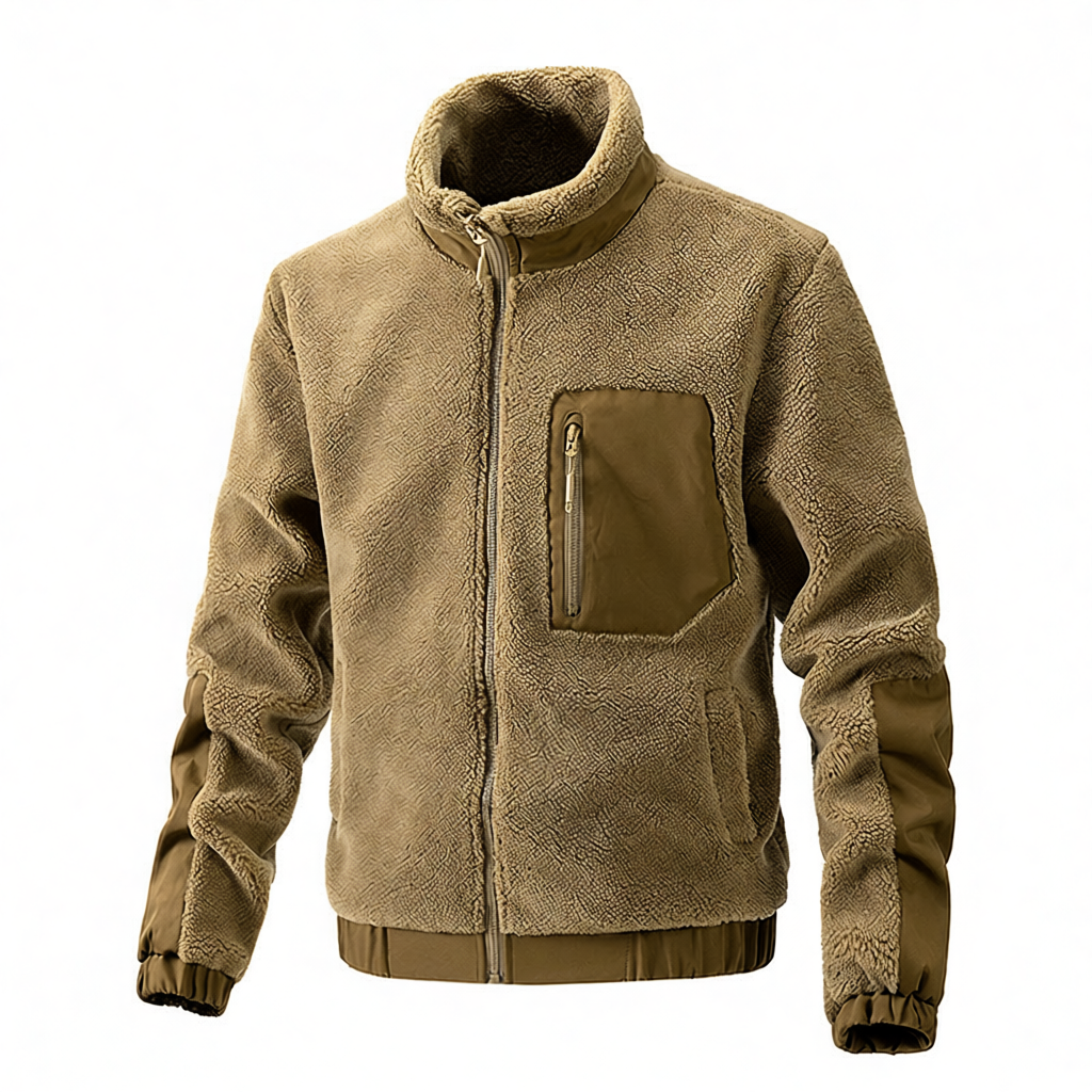 Herren Wärmeisolierte Fleecejacke Drune