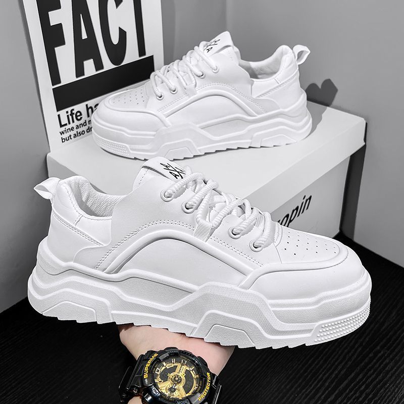Damen modische Chunky Sneakers mit federnder Sohle Drune