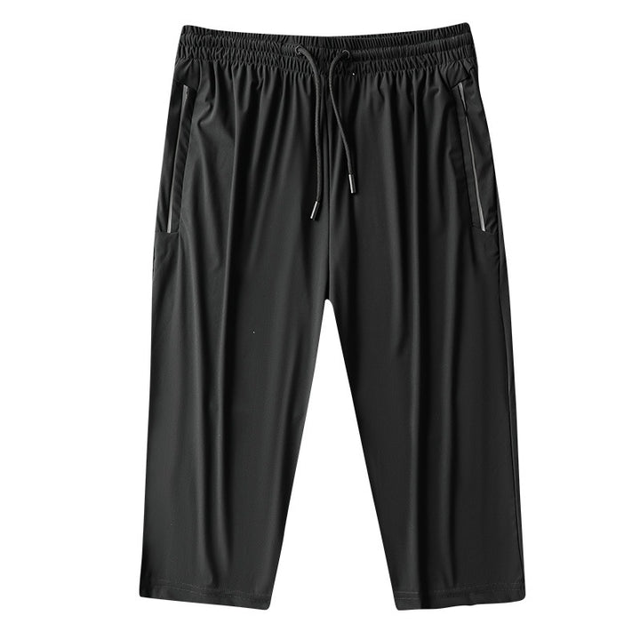 Herren Sportliche Jogginghose mit verstellbarem Bund Drune