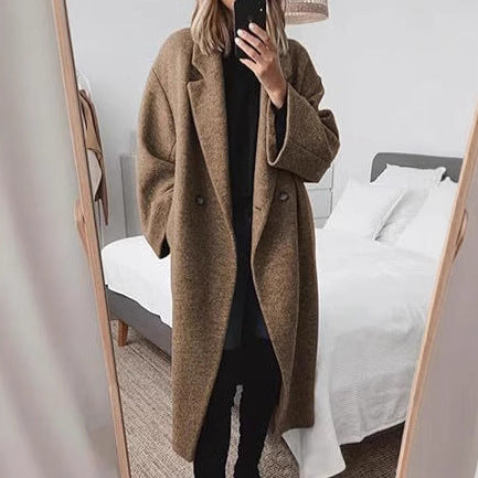 Damen Oversized mit klassischem Revers Drune