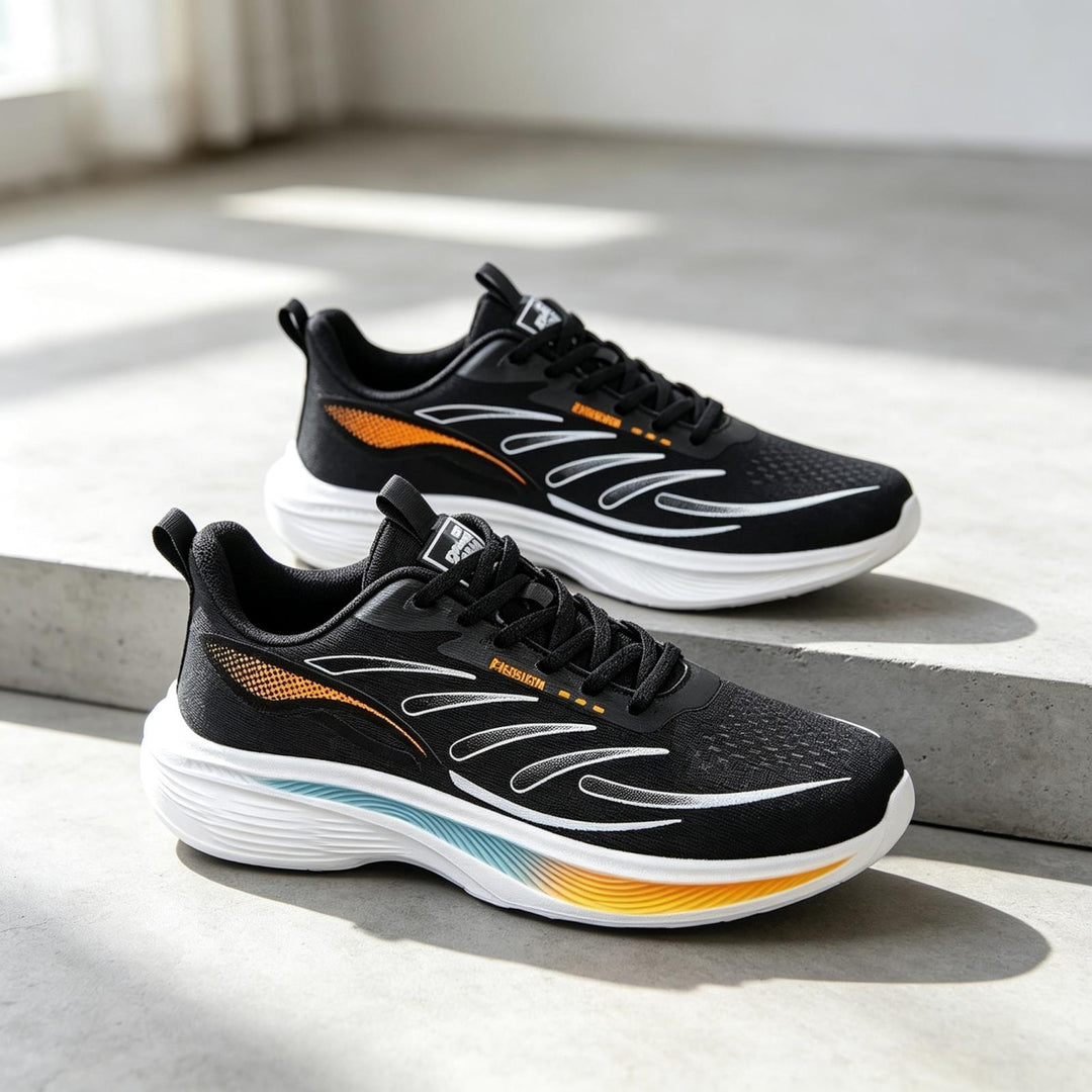Herren Sportliche Dämpfungs Laufschuhe Drune