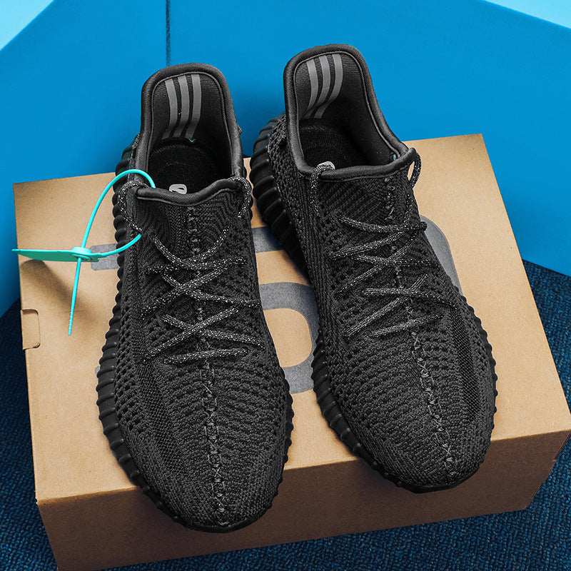 Damen Hochleistungs-Laufschuhe mit atmungsaktiver Strickoberfläche und rutschfester Sohle Drune