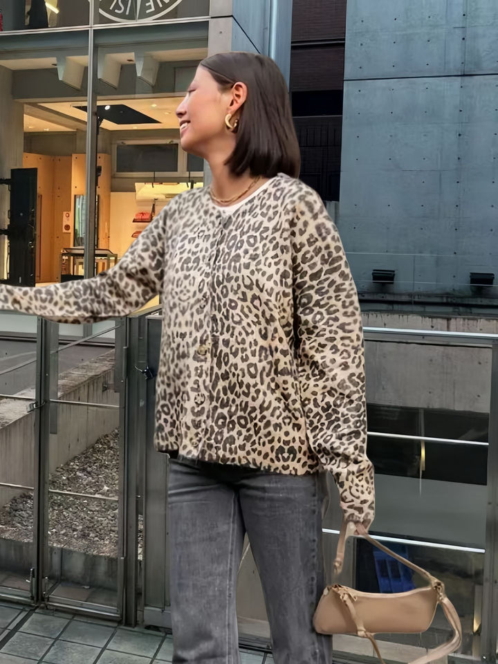 Damen Gemusterter Pullover Drune
