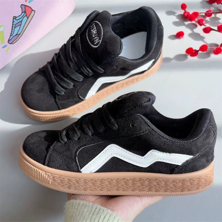 Damen modische Sneaker mit komfortabler Dämpfung und atmungsaktivem Obermaterial Drune