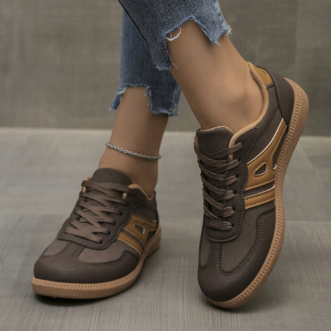 Damen Sportliche Schnürschuhe Drune