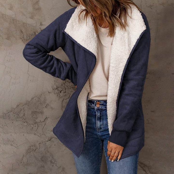 Drune | Revers Wildleder und Schafswolle Thermojacke