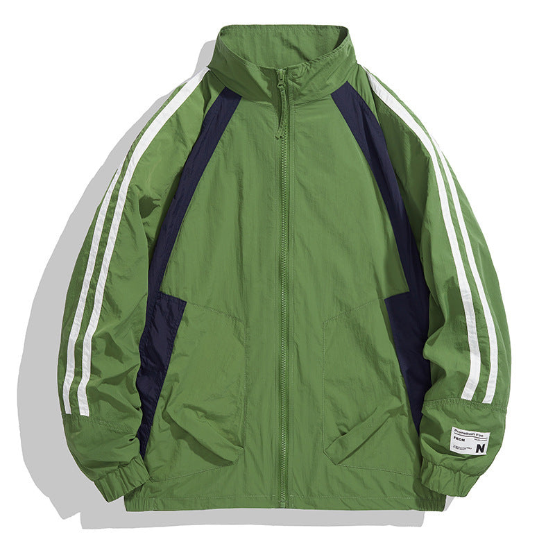 Damen Sportjacke mit hohem Kragen Drune