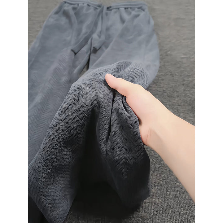 Damen Weitgeschnittene Harem-Hose mit elastischem Bund Drune