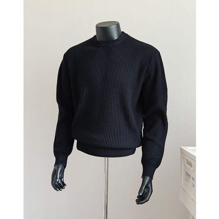Damen Modischer Grobstrickpullover Drune