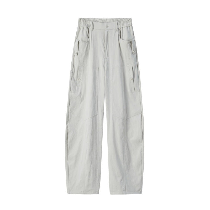 Damen Bequeme Cargo-Hose Drune