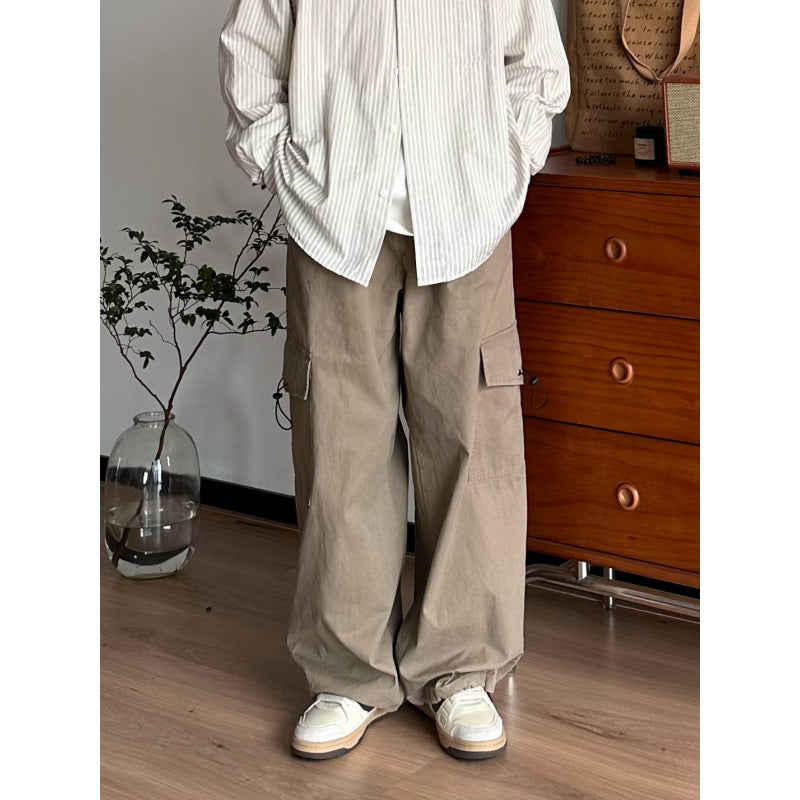 Herren Praktische Cargo-Hose mit verstellbarem Bund Drune
