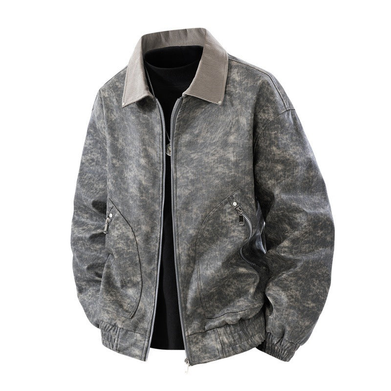 Herren Modische Freizeitjacke Drune