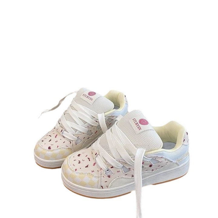 Damen Sportliche Sneakers mit verspieltem Design und bequemem Kunststoff-Obermaterial Drune