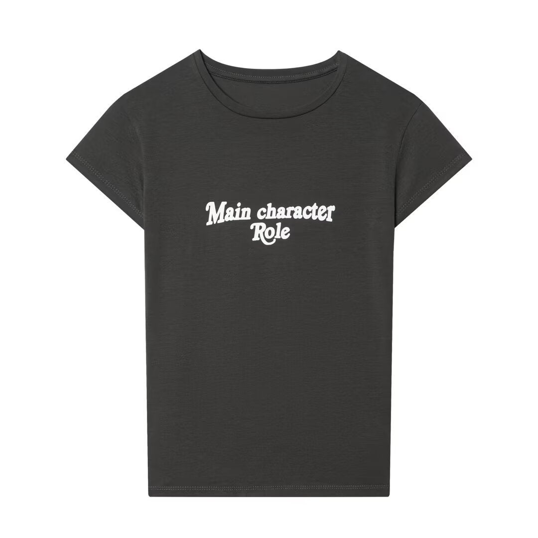 Damen T-Shirt mit inspirierendem Schriftzug Drune