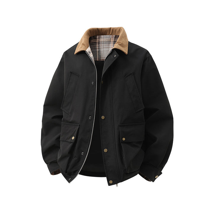Herren Robuste Arbeitsjacke mit praktischen Taschen Drune