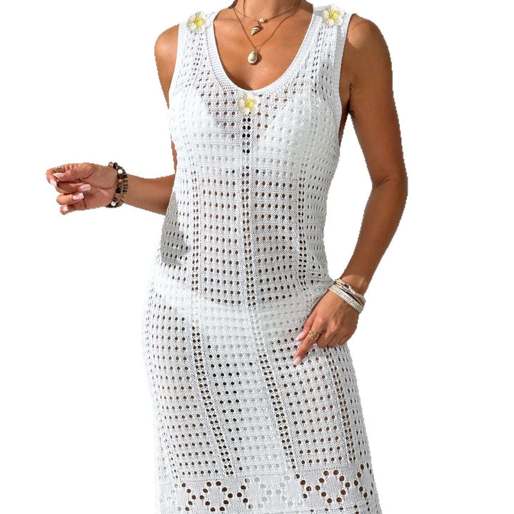 Damen gehäkeltes Freizeitkleid Drune