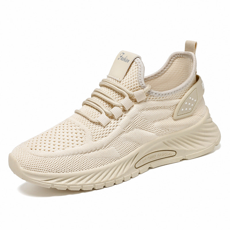 Damen nan atmungsaktive Strick-Sneaker mit gepolstertem Memory-Foam-Fußbett Drune