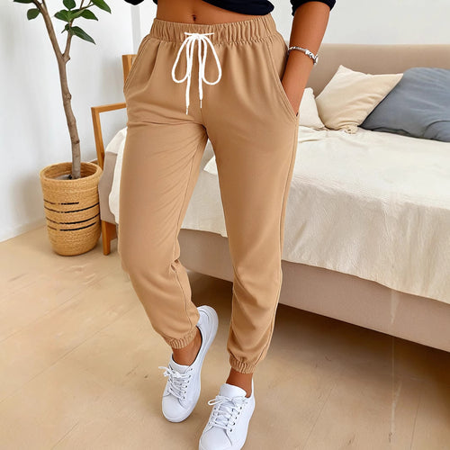 Damen Sportliche Freizeithose Drune