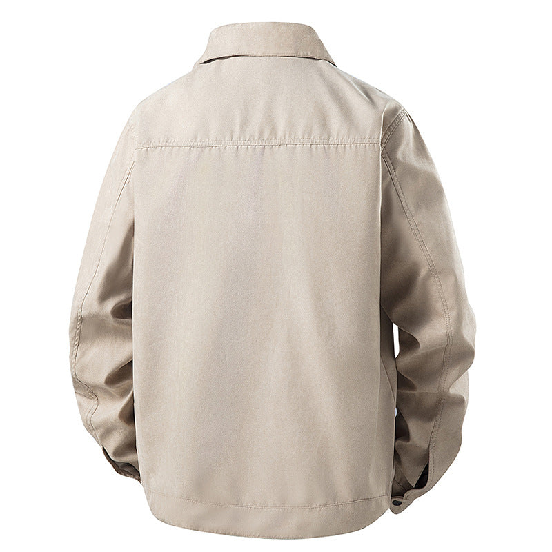 Herren Modische Utility-Jacke mit praktischen Taschen Drune