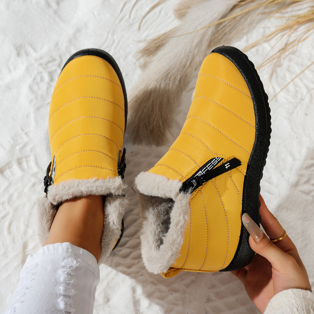 Damen Komfortable Winterboots mit kuscheligem Innenfutter Drune