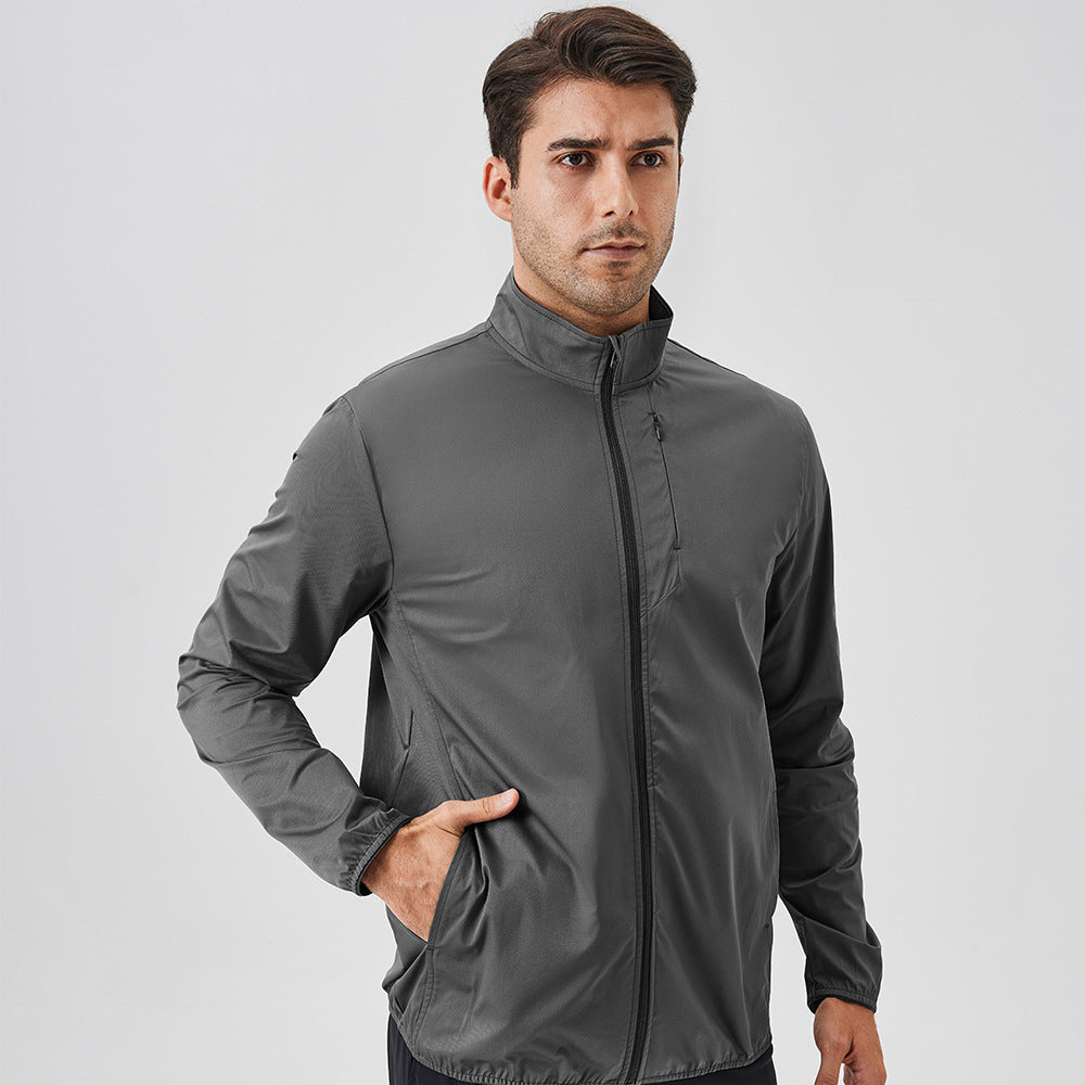 Herren leichte winddichte Sportjacke Drune