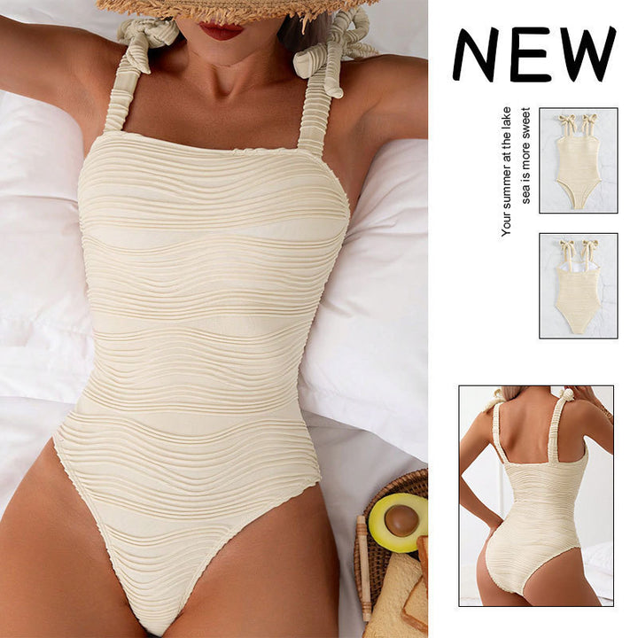 Damen Badeanzug mit elegantem Rüschendesign Drune