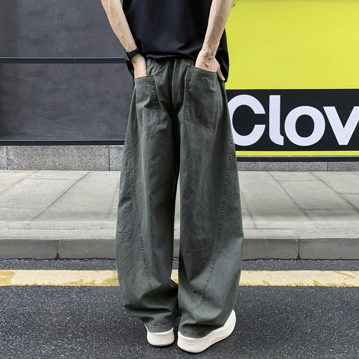 Herren Lässige Oversized-Hose Drune