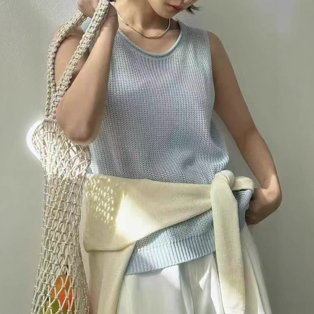 Damen lässiges Stricktop Drune