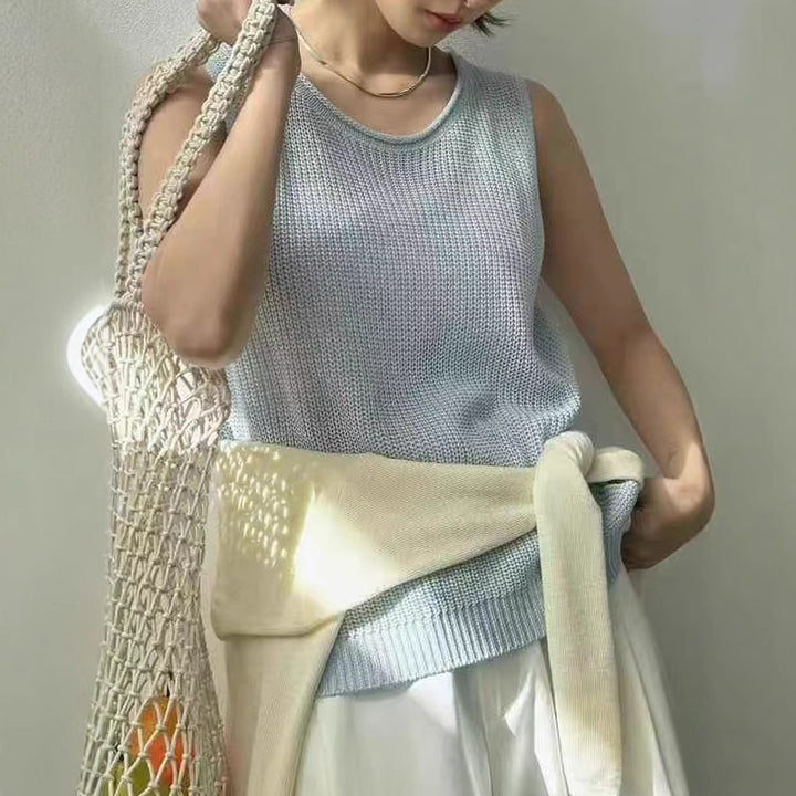 Damen lässiges Stricktop Drune
