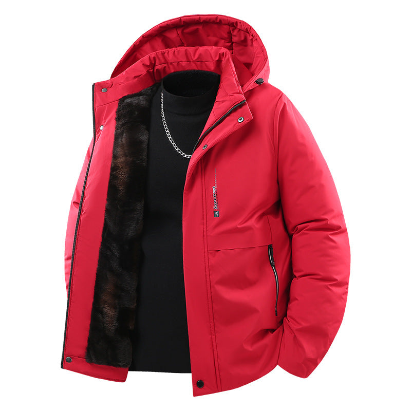 Herren isolierte Winterjacke Drune