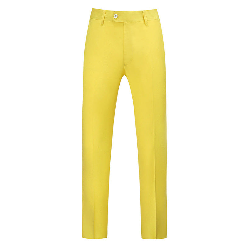 Herren nan schlanke Premium-Bügelfaltenhose mit Stretchbund und knitterarmem Gewebe Drune