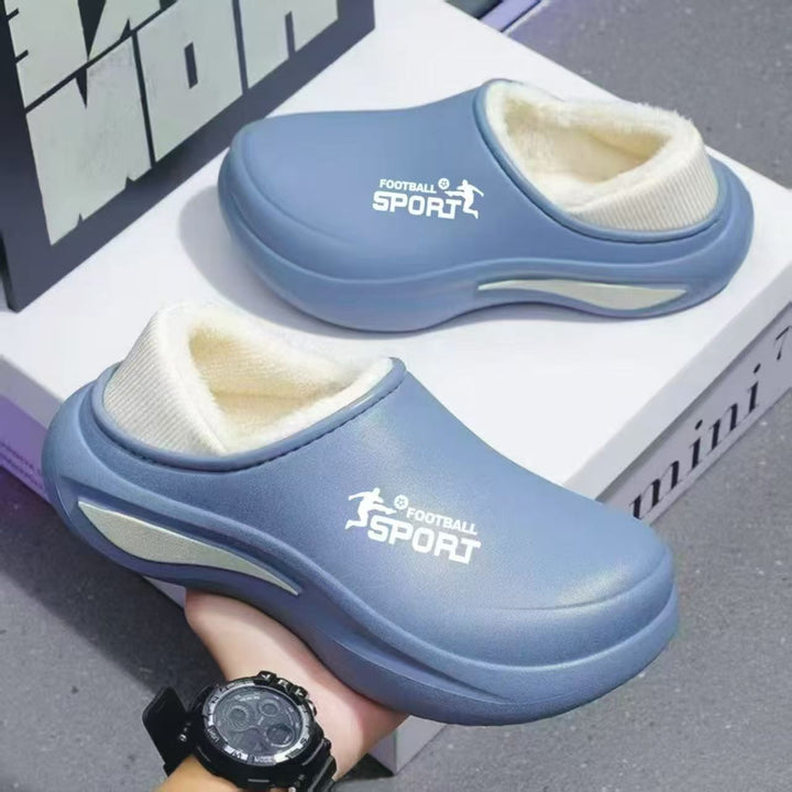 Damen Thermo‑Clogs aus EVA mit kuscheligem Futter, stoßdämpfender Slip‑On Sohle Drune