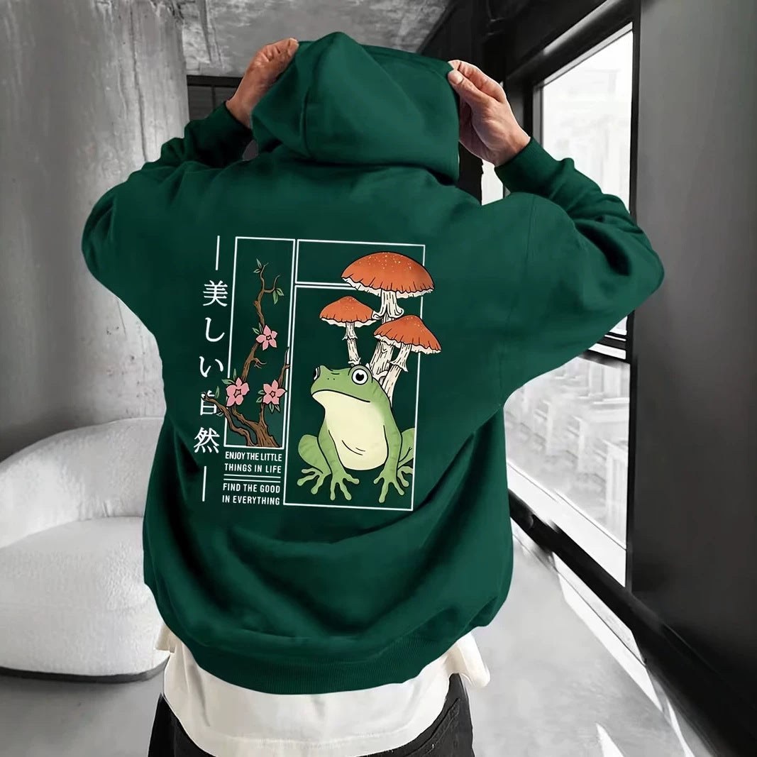 Unisex Grafischer Kapuzenpullover Drune
