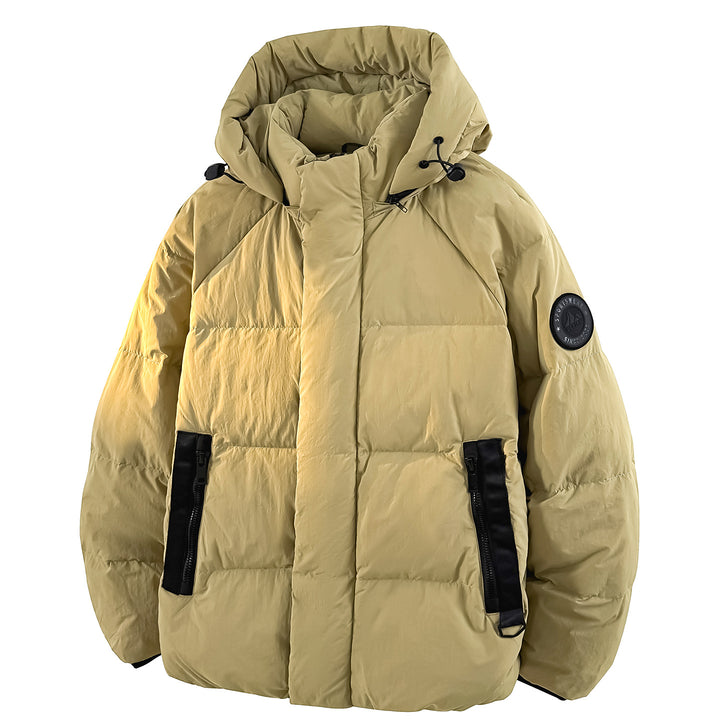 Herren Ultraleichte Steppjacke mit Kapuze Drune