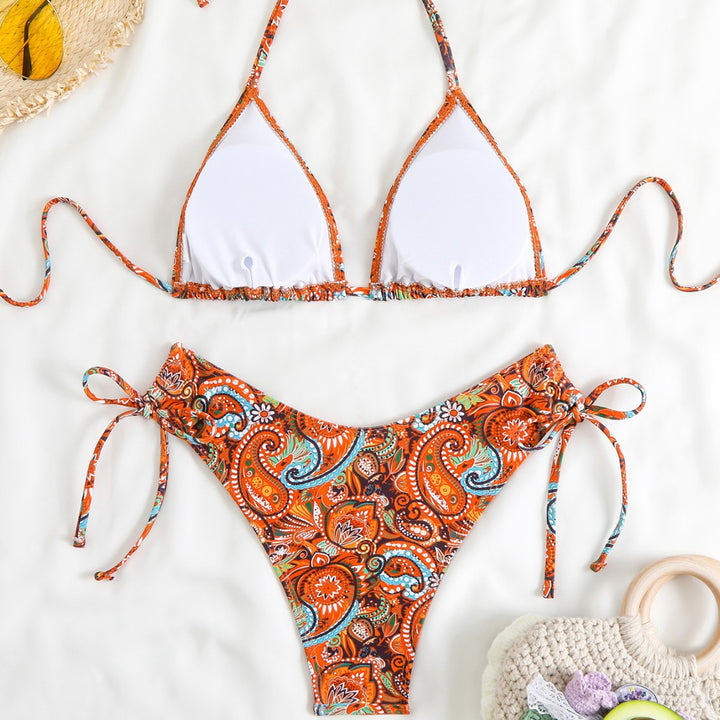 Damen Triangel-Bikini mit raffinierter Paisley-Optik Drune