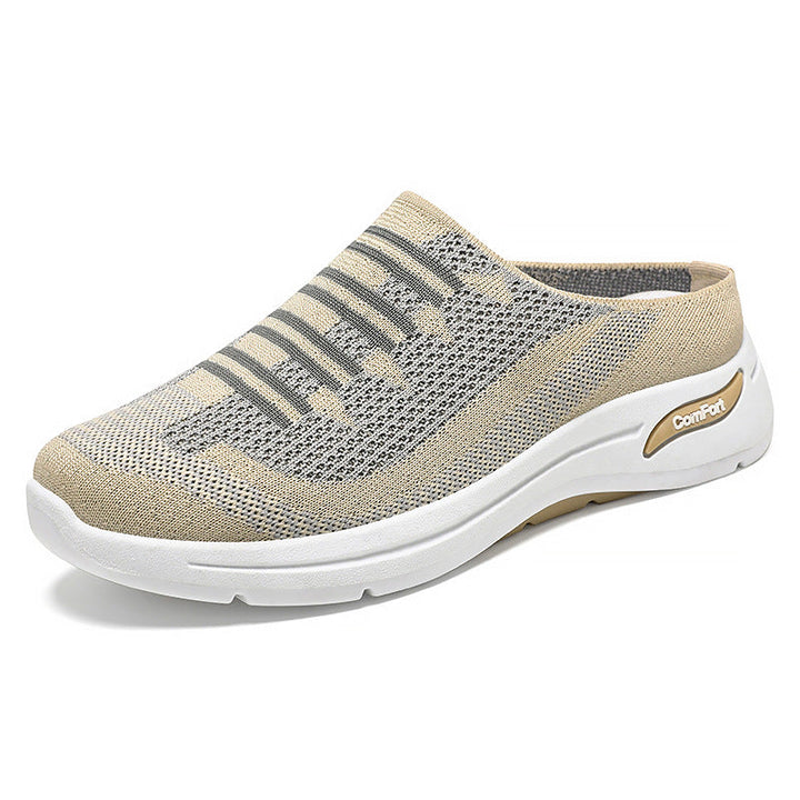 Damen Komfortable Slip-On Sneakers mit elastischem Obermaterial Drune