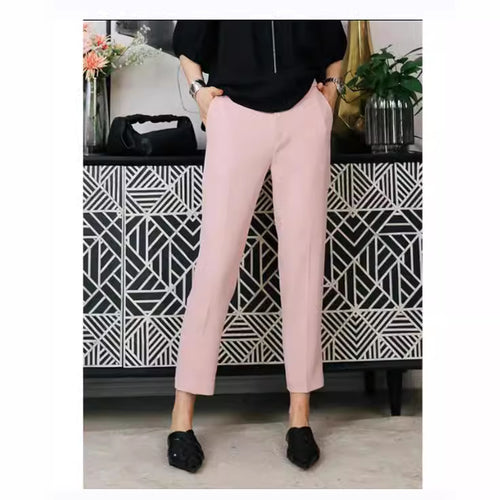 Damen Hochtaillierte Business-Hose Drune