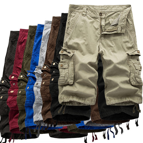 Herren Multi-Taschen Cargo-Shorts Drune