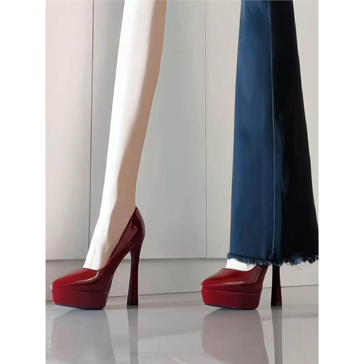 Damen stilvolle High Heel Pumps Drune