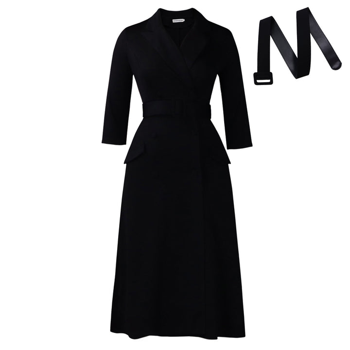 Damen Blazer Kleid mit tailliertem Schnitt und eleganten Details Drune