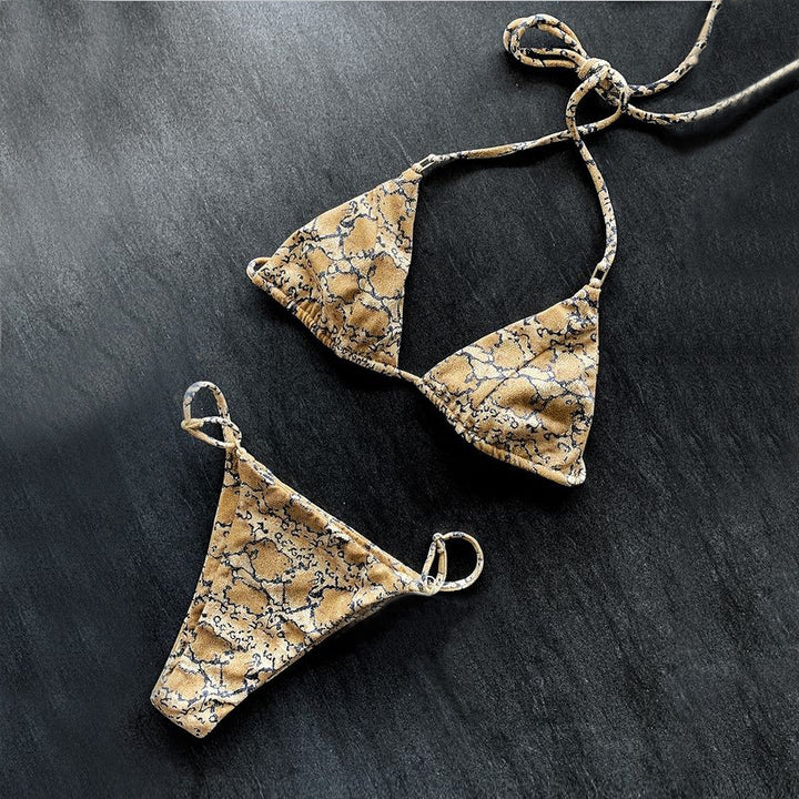 Damen Triangel-Bikini mit verstellbaren Trägern und komfortabler Passform Drune